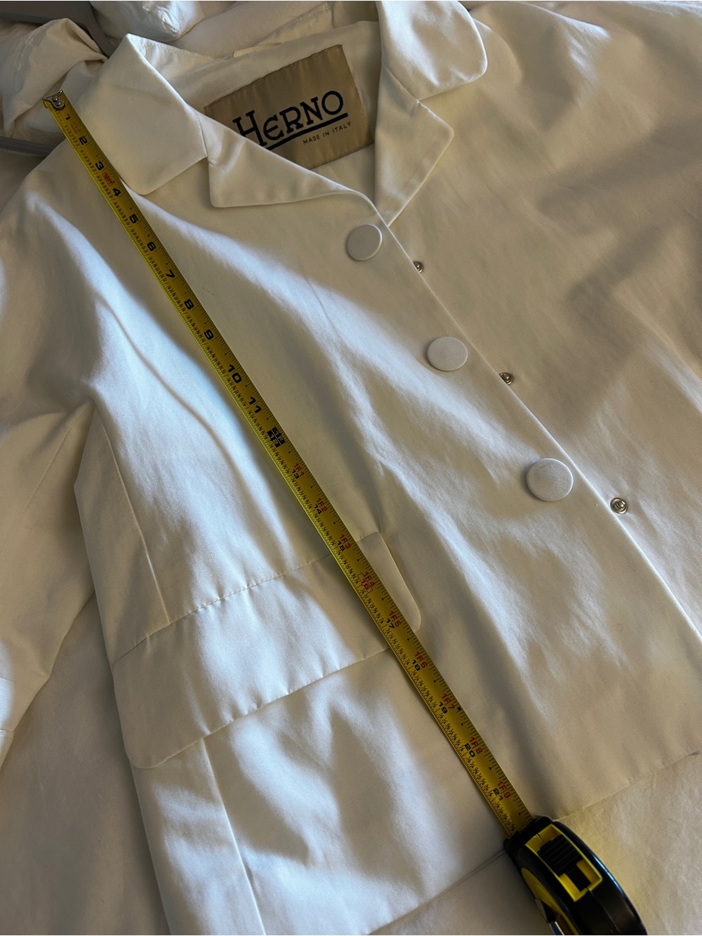 Herno Women's white jacket - Picture 11 of 12